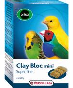 Clay Bloc Mini - Clay Block for Small Bird Species 540 Grams